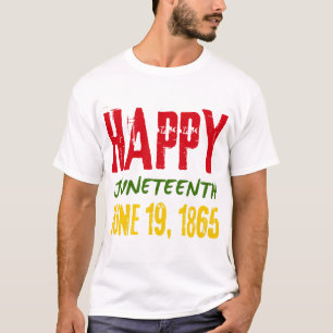 Camiseta Juneteenth Rompendo Todas as Correntes Desde 1865,