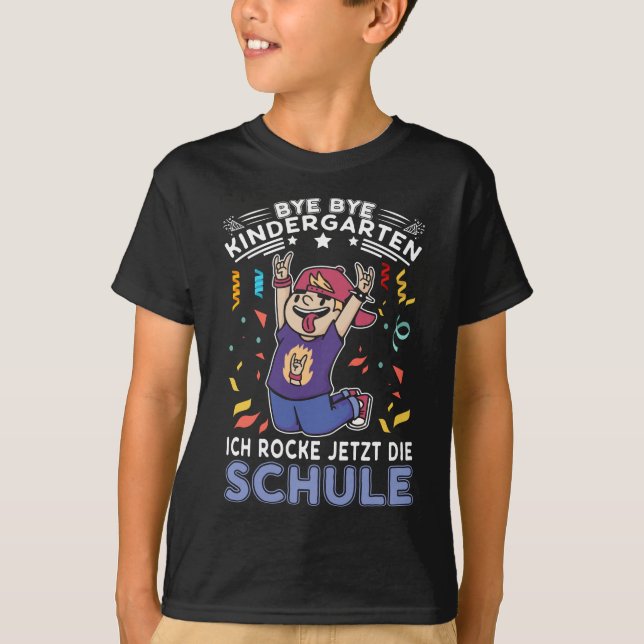 Camiseta Junge Schulkind Einschulung 1. Klasse Schulanfang (Frente)
