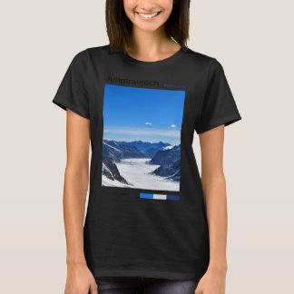 Camiseta Jungfraujoch Travel Art - Suvenir de Esqui Suíço