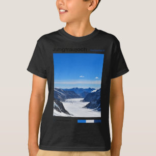 Camiseta Jungfraujoch Travel Art - Suvenir de Esqui Suíço S