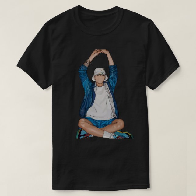 Camiseta Jungkook - GQ 2022 (Frente do Design)