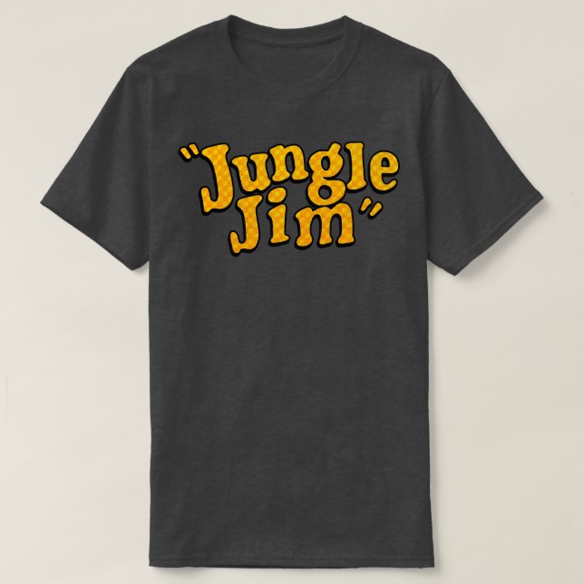 Camiseta Jungle Jim Retro 70 Drag Racer (Frente do Design)