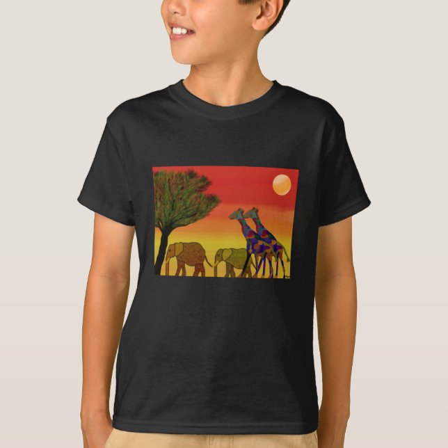 Camiseta Jungle Sunset (Frente)
