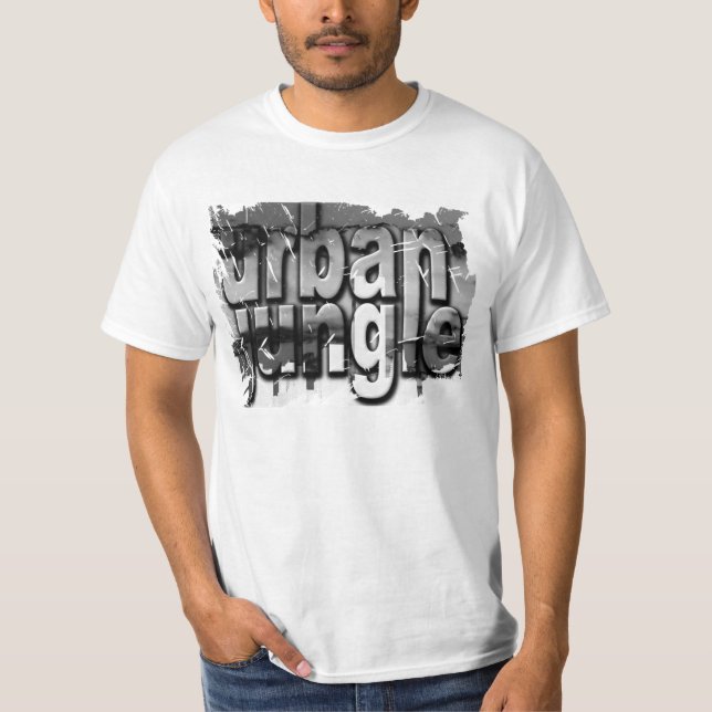 CAMISETA JUNGLE URBANO GRUNGE (Frente)