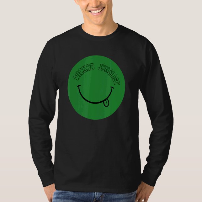 Camiseta Junglist Edm Drum E Bass (Frente)