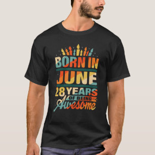 Camiseta Junho 1994 28 anos 28 anos - 28 anos - Velas de an