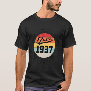 Camiseta Junho De 1937 85º Aniversário 85 Anos De Legendar