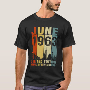 Camiseta Junho De 1963 60 Anos De Incrível