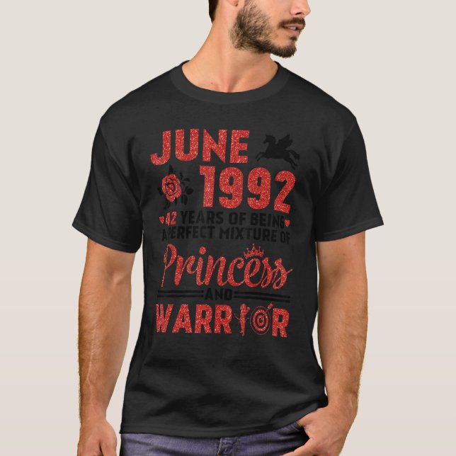 Camiseta Junho De 1992 30 Anos De Mistura Perfeita Príncipe (Frente)