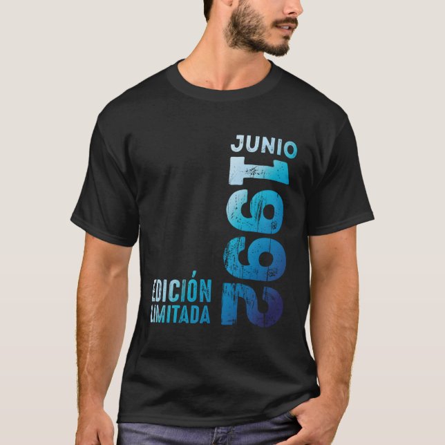 Camiseta Junho De 1992 Ano De 1992 1992 1992 Desde 1992 (Frente)