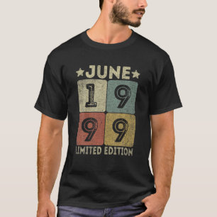 Camiseta Junho De 1999 Edição Limitada Imobilizações Retro