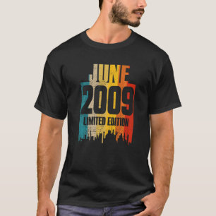 Camiseta Junho De 2009 Vintage Aos 13 Anos