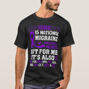 Camiseta Junho é o Mês Nacional de Conscientização sobre En