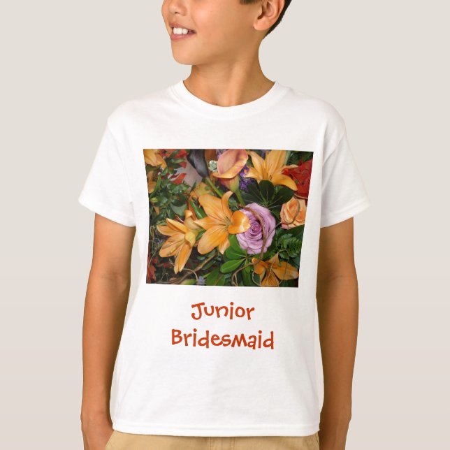 Camiseta Junior Bridesmaid (Frente)