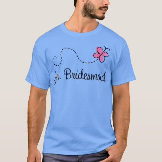Camiseta Junior Bridesmaid Weding Girls Bridal Party