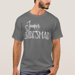 Camiseta Júnior BridesmaidWedding Party Bride Groom 