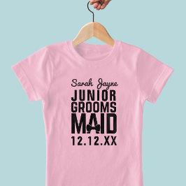 Camiseta Júnior de Dama de Honra Personalizada par