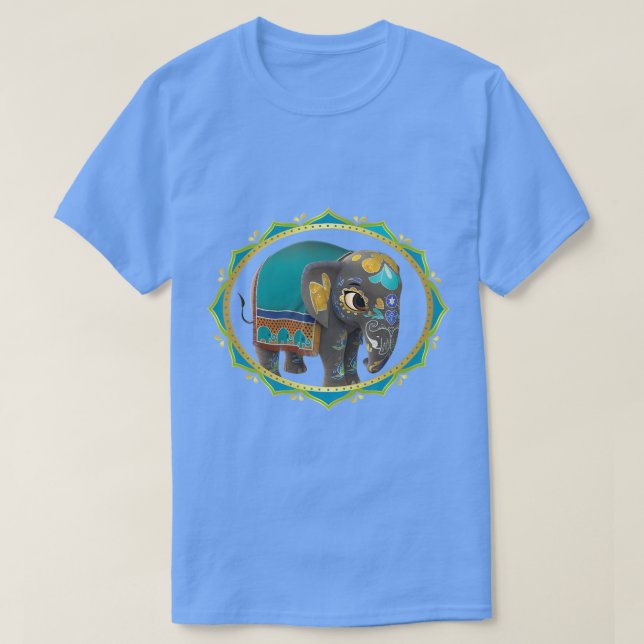Camiseta Junior Mira Royal Detetive Elephant Anoop (Frente do Design)