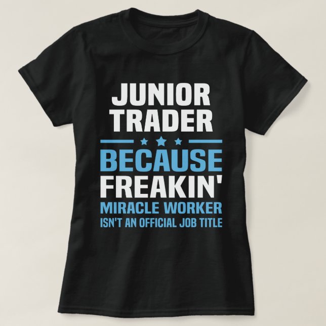 Camiseta Junior Trader (Frente do Design)