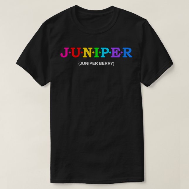 Camiseta Juniper Juniper Berry (Frente do Design)
