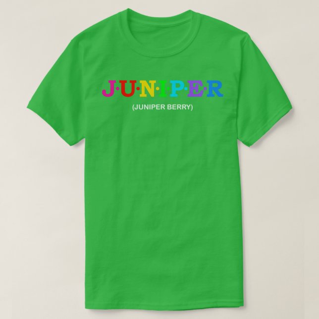 Camiseta Juniper Juniper Berry 1 (Frente do Design)