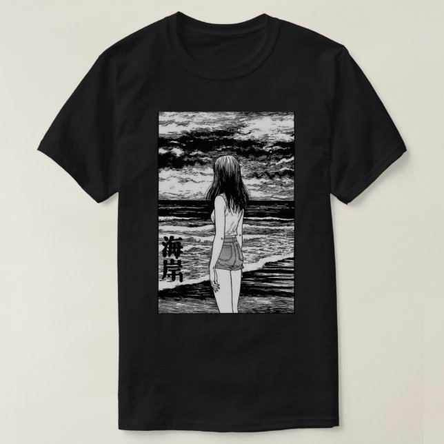 Camiseta Junji Ito Classic (Frente do Design)
