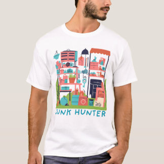 Camiseta Junk Hunter Rummage Venda Shirt Garage Sal