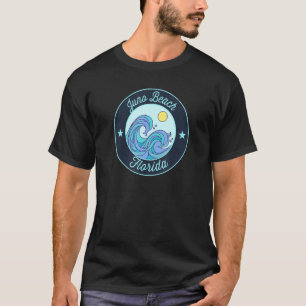 Camiseta Juno Beach Fl Flórida Souvenir Surfer Náutica Gra