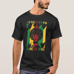 Camiseta Junta 19 de junho de 1865 História negra