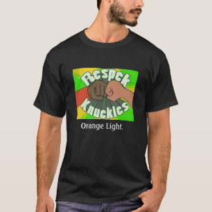 Camiseta Juntas de Respek, luz alaranjada