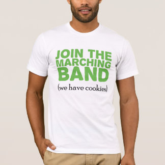 Camiseta Junte-se à Banda Marching