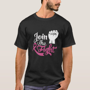 Camiseta Junte-Se À Consciência Do Apoio À Luta Contra O Ca