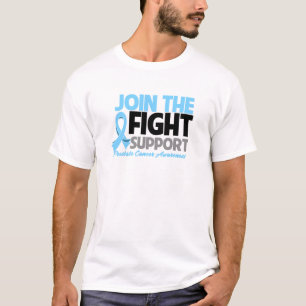 Camiseta Junte-se à consciência do cancro da próstata do