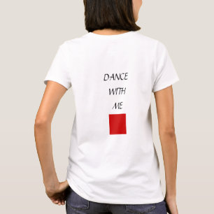 Camiseta "Junte-se à dança: Chic Minimalista para Movers 👟