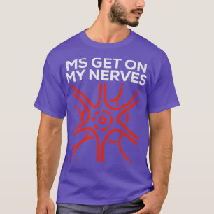 Camiseta Junte-se à luta que MS ganha em meus nervos por ho