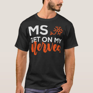 Camiseta Junte-se à luta que MS ganha em meus nervos por ho