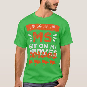 Camiseta Junte-se à luta que MS ganha em meus nervos por ho
