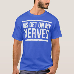Camiseta Junte-se à luta que MS ganha em meus nervos por ho