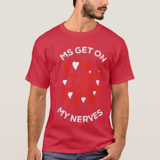 Camiseta Junte-se à luta que MS ganha em meus nervos por ho