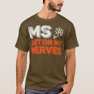 Camiseta Junte-se à luta que MS ganha em meus nervos por ho