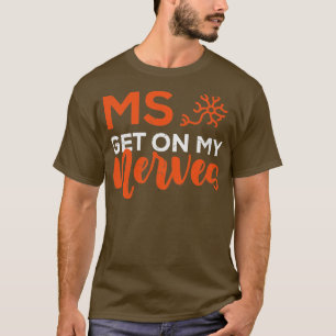 Camiseta Junte-se à luta que MS ganha em meus nervos por ho