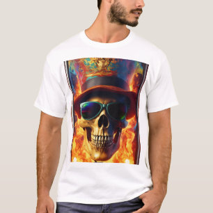 Camiseta Junte-se à rebelião: Caivota e Crossbones Rock Con