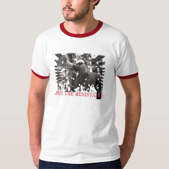 Camiseta Junte-se à resistência (Frente)