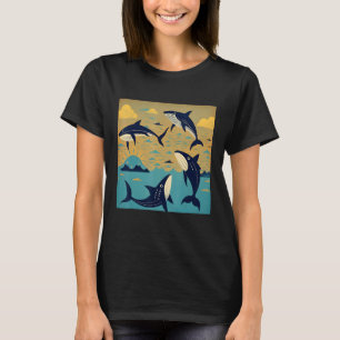 Camiseta Junte-se à Revolta Orca 2023 Vintage Retro Orca Ki