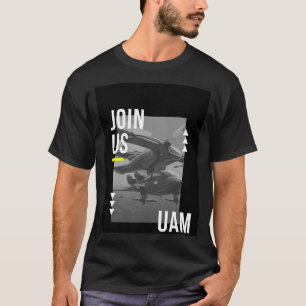 Camiseta Junte-se a UAM para Air Taxi AAM VTOL EVTOL