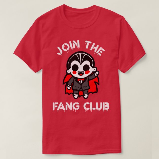 Camiseta Junte-se ao Clube Fang (Frente do Design)