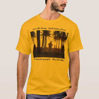 Camiseta Junte-se ao exército