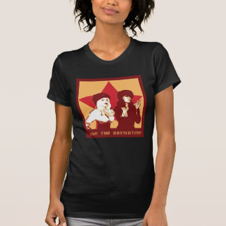 Camiseta Junte-se ao T da revolução