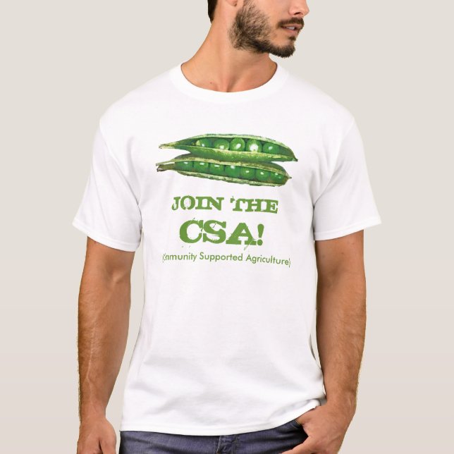 Camiseta Junte-se ao t-shirt de CSA (Frente)