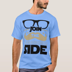 Camiseta Junte-Se Aos Ditos Da Barba Engraçada Do Lado